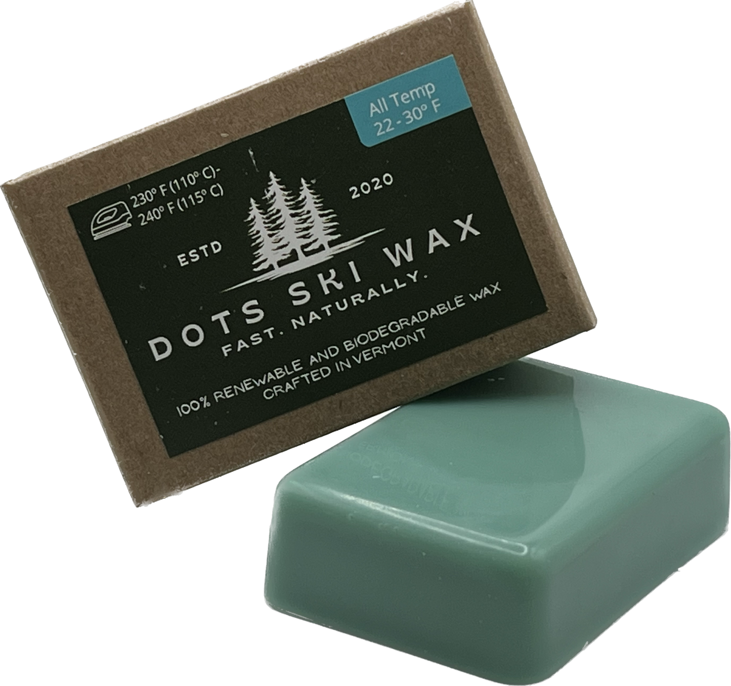 Industry Leading All temp, all renewable snowboard wax