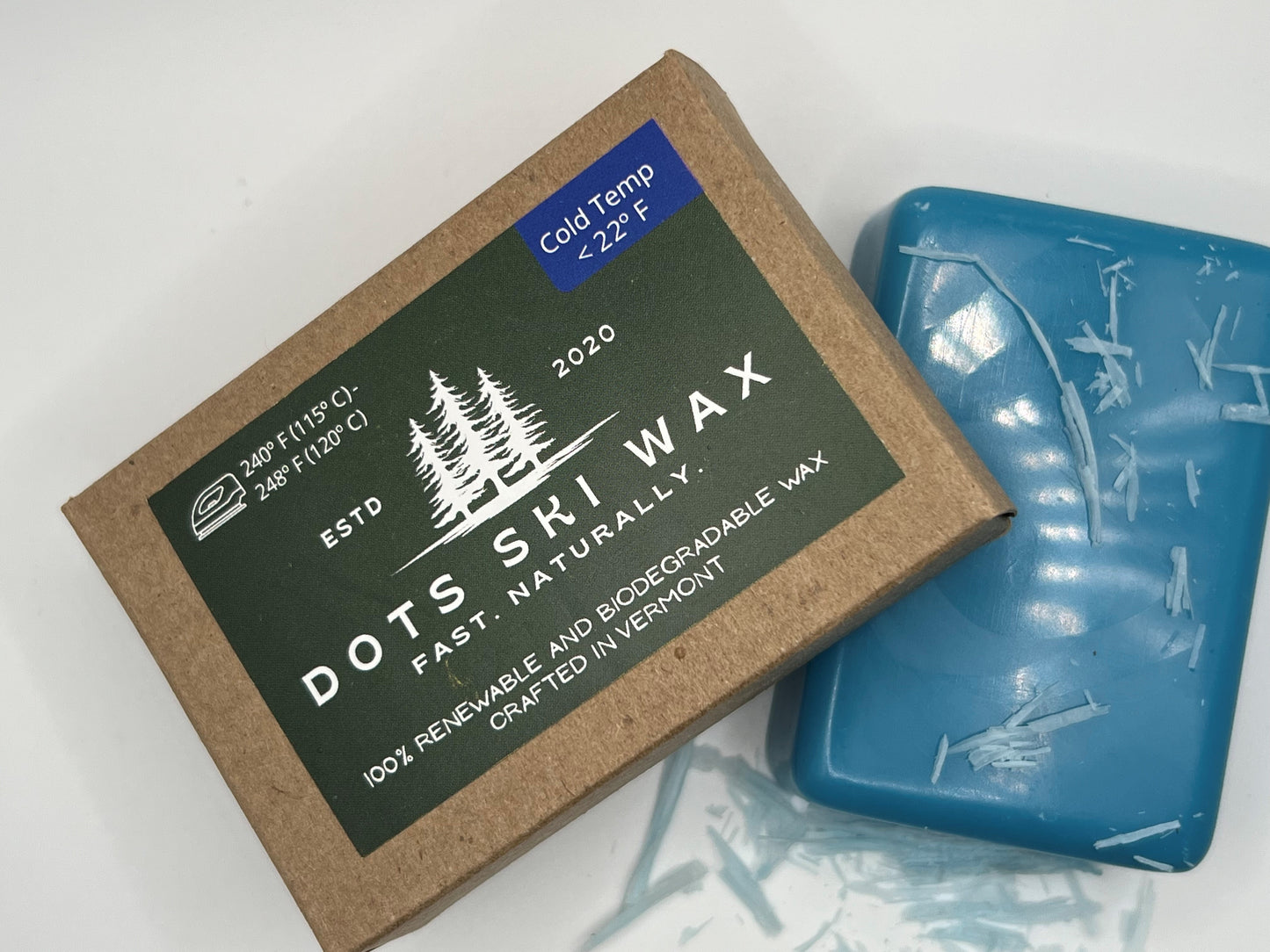 Blue Ski and Ride Wax is for Frigid Conditions